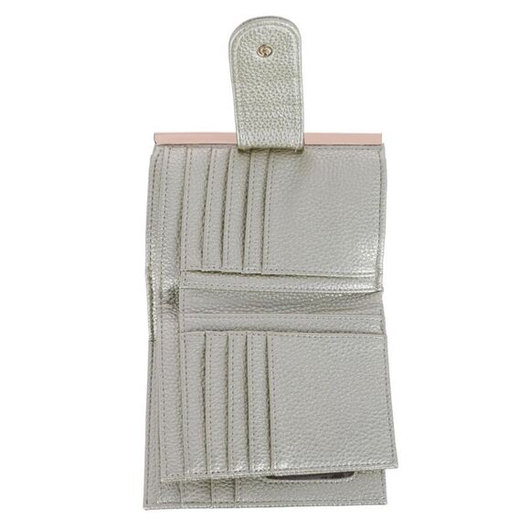 Buxton Women's Beautiful Vegan Leather Lexington Wallet - Picture 3 of 5